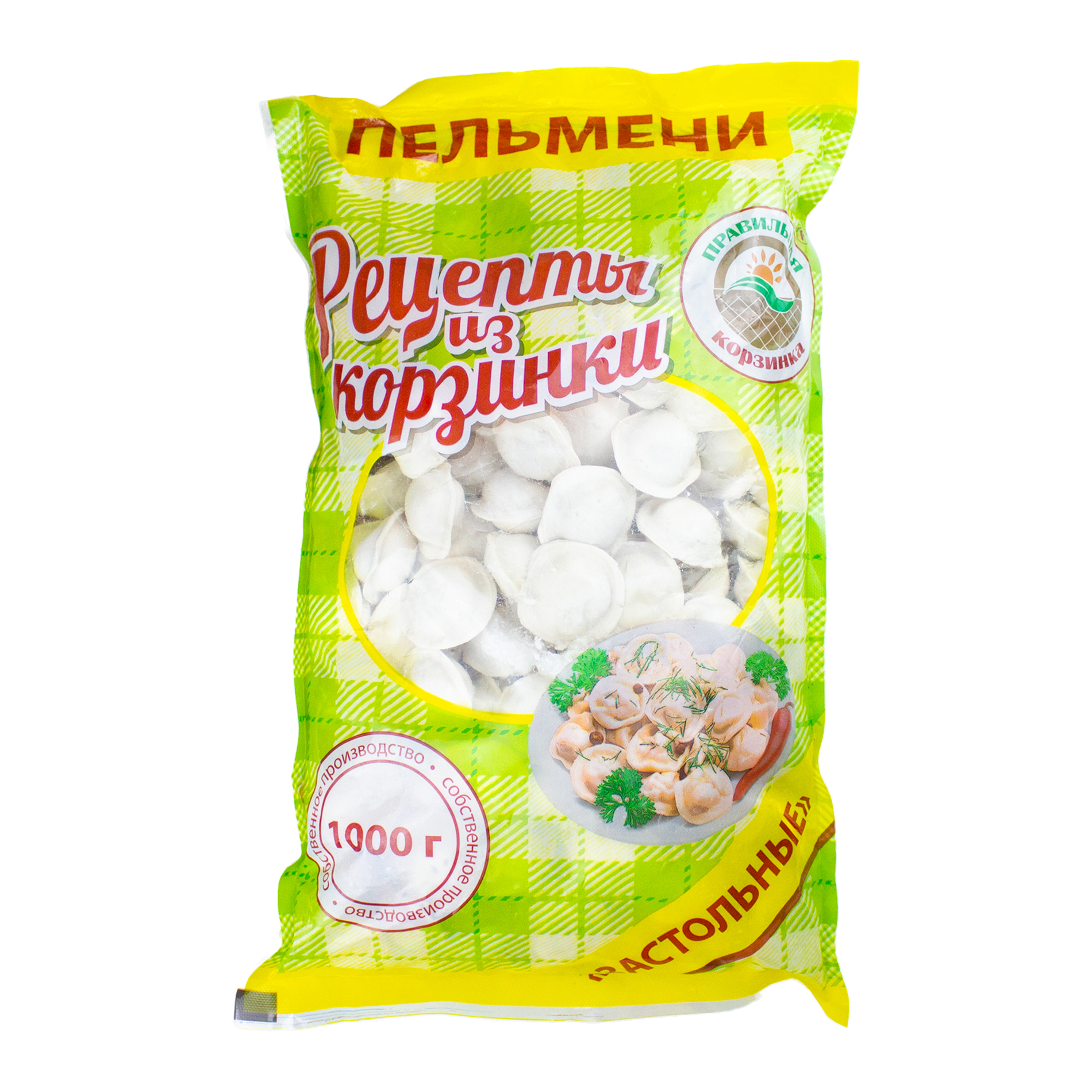 Пельмени Застольные 1кг
