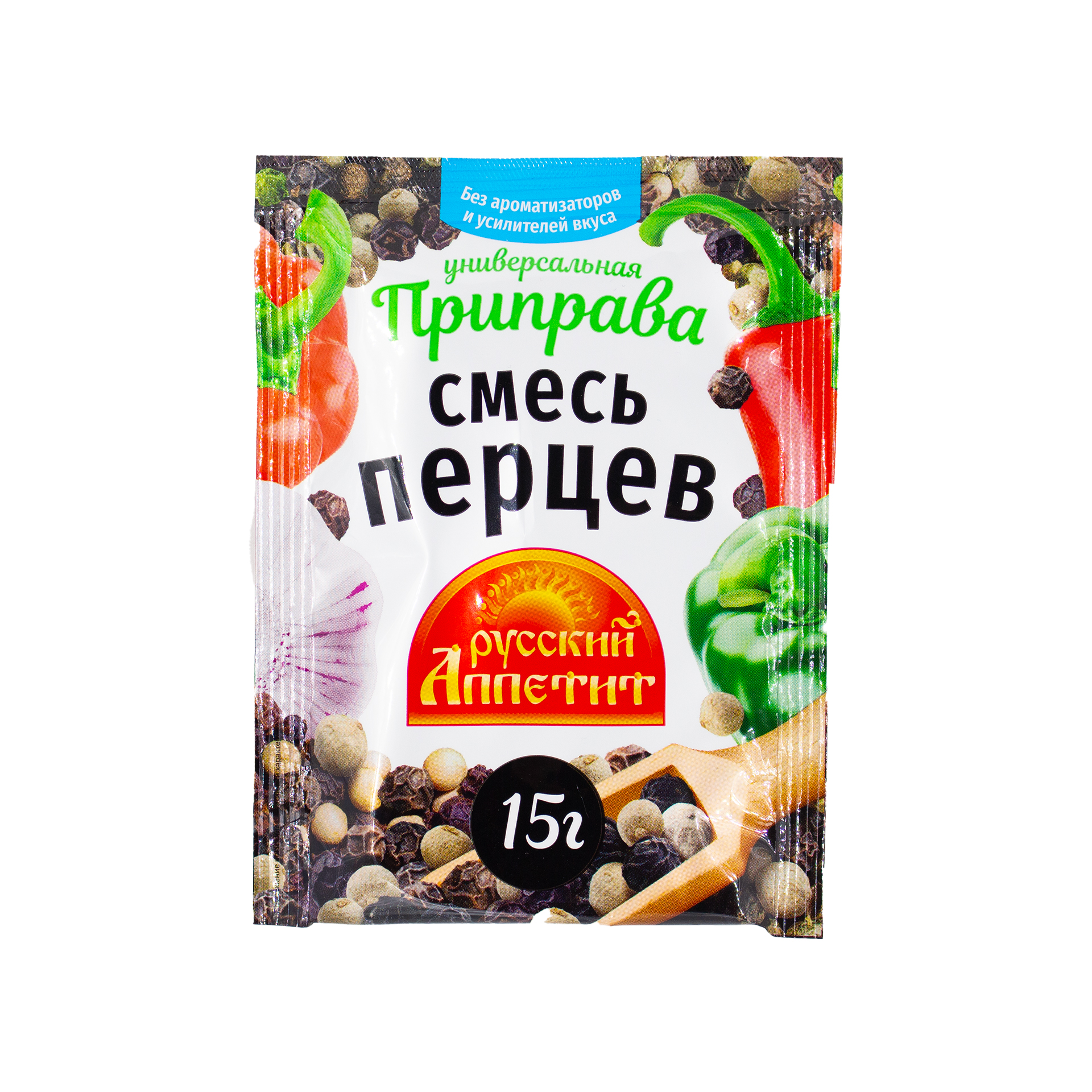 Приправа "смесь Перцев" 15г Русский Аппетит