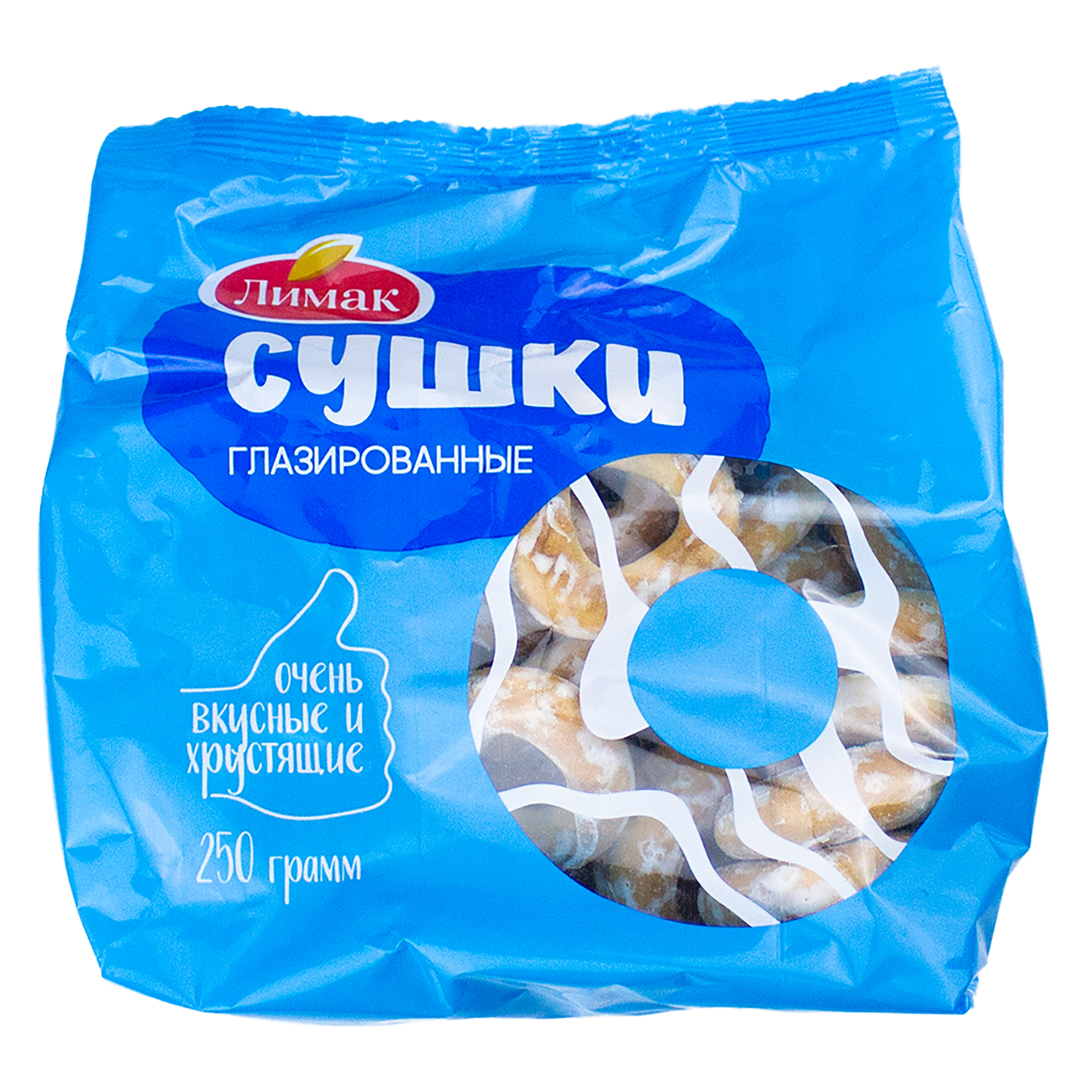 Сушки глазированные 250гр