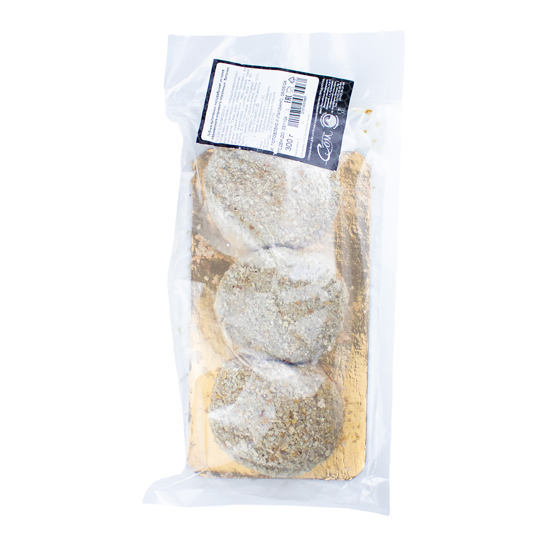 Ркпф из сома клар. охл. Котлеты 1/0,4 шт