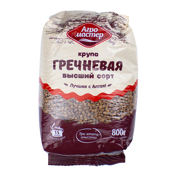 Крупа гречневая ядрица быстроразваривающаяся Экстра 5х80 г