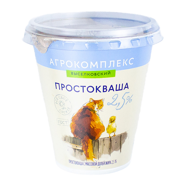 БЗМЖ Простокваша 2,5% 300гр