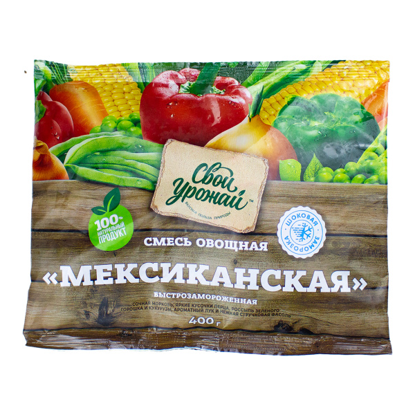 Смесь овощная мексиканская 400гр