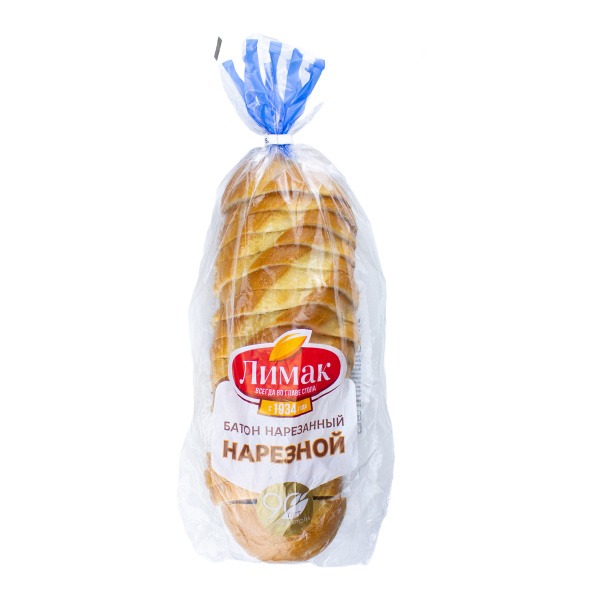 Батон нарезной в нарезке №5 лимак 360 г