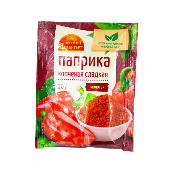Паприка копченая молотая 20г Русский Аппетит
