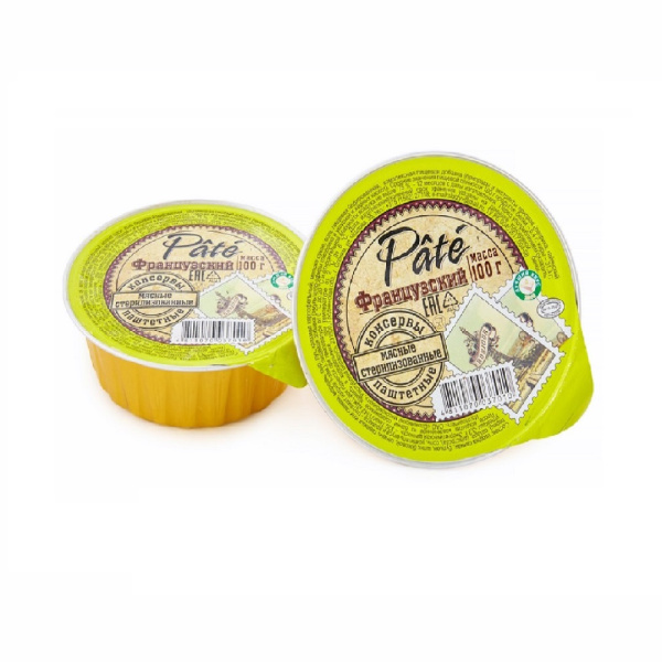 Паштет Pate Французский 100г ламистр