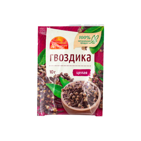 Гвоздика целая 10г Русский Аппетит