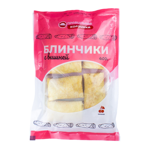 Блинчики с вишней 400гр