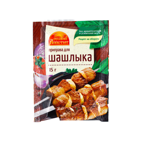 Приправа "для Шашлыка" 15г Русский Аппетит