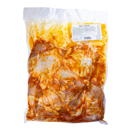 Шашлык куриный в маринаде Пикантный охл. вак.пакет 1кг