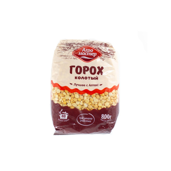Крупа горох Агромастер 800гр