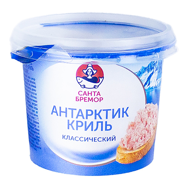Паста из морепродуктов Антарктик- криль классический 150гр